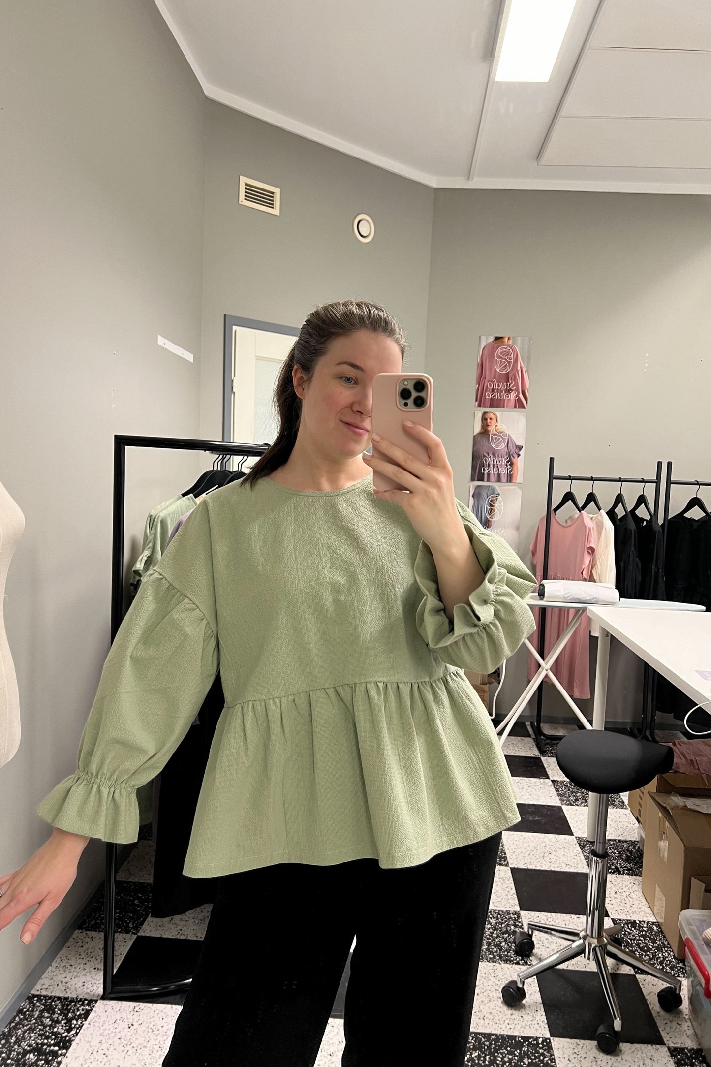 Vivienne/Eloisa paita, Soft mint XS-3XL