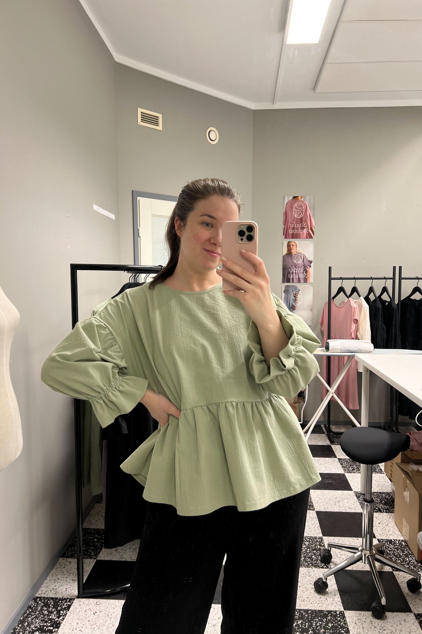 Vivienne/Eloisa paita, Soft mint XS-3XL