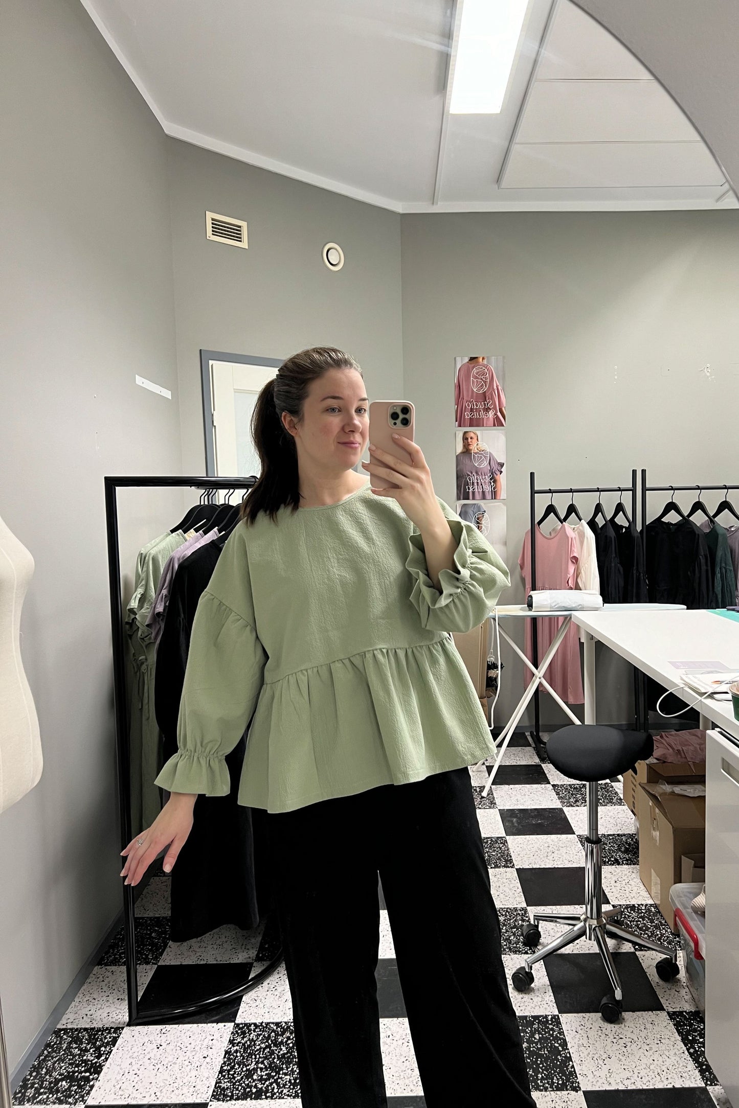 Vivienne/Eloisa paita, Soft mint XS-3XL
