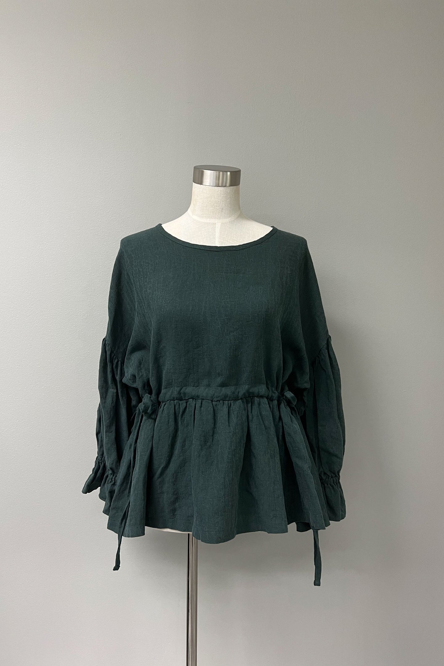 Amélie dress, Deep green