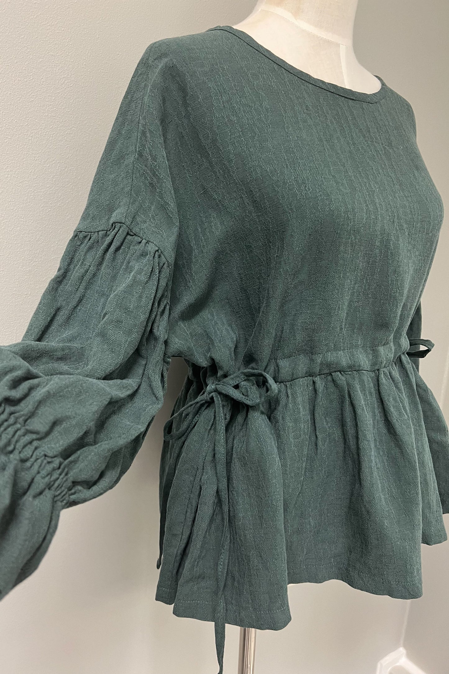 Amélie dress, Deep green