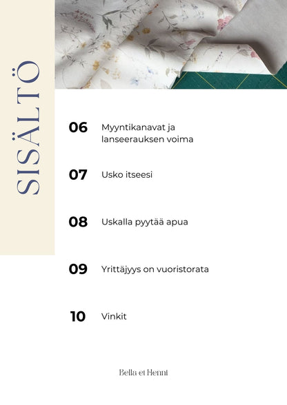 Käsityöyrittäjän opas