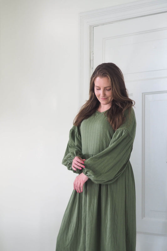 Ella dress, Olive